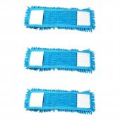 Cod-Ex Mikrofiber Islak Kuru Nemli Makarna Şönil Palet Tablet Mop Yedeği - 60 Cm. - 3 Adet - 1