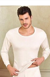 Kışlık Uzun Kol Termal Tek Üst Berrak-757 - 1