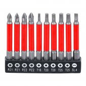 Bits Uç Seti Mıknatıslı 70 Mm 10 Parça - 1