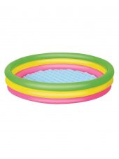 Bestway 152x30 Cm 3 Bölme Şişme Şişen Zemin Havuz - 1