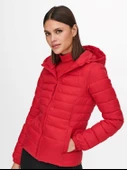 ONLY Bayan Şişme Puffer Kırmızı Mont 15156569 - 2