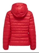 ONLY Bayan Şişme Puffer Kırmızı Mont 15156569 - 5