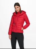 ONLY Bayan Şişme Puffer Kırmızı Mont 15156569 - 1