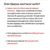 DijiDekor Elit Vizon Saçaklı Halı Kaymaz Yıkanabilir Antibakteriyel Antistatik  80X50 - 5