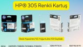 Hp Deskjet Plus 4120 Orjinal Kartuş / Hp 305 Avantaj Paket Siyah ve Renkli Kartuş - 3