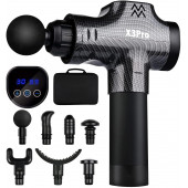 Kraft Hart X3PRO Masaj Tabancası 16V Spor 30 Hız Vurmalı Süper Sessiz Fırçasız Motor Karbon - 1