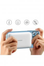 Joyroom Jr-W020 10000 Mah Magsafe Kablosuz Hızlı Şarj Powerbank Beyaz - 2