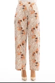 Desenli Saten Pantolon - Desen - 5 - 3