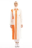 KETEN KAP - Oranj/Ekru - 1