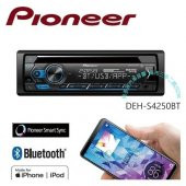 PIONEER DEH-S4250BT BLUETOOTLU ÇİFT ANFİ ÇIKIŞLI 4 x 50 WATT OTO TEYP thumbnail 1