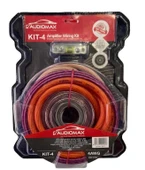 AUDIOMAX MX-KIT4 ANFİ TESİSAT KABLO SETİ OTO MÜZİK MONTAJ KABLO SETİ - 1