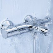 Grohe Grohtherm 800 Termostatik Banyo Bataryası - 34576000 - 3