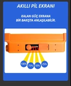 Taşınabilir Solarlı Çalışma Ve Kamp Işığı, Powerbanklı Güneş Enerjili Işıldak, Fener 336 Ledli - 10
