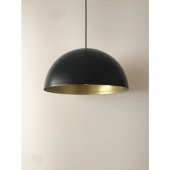 Mylight Metal Sarkıt Siyah Içi Sarı 40 cm Cap - 2