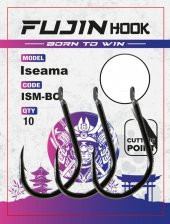 Fujin Iseama Deliksiz Düz Olta Kancası 12 no - 1