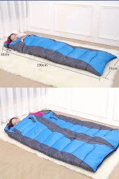 EFSANE KAMP - Uyku Tulumu 2kg +5C to -10C - Mavi - 2