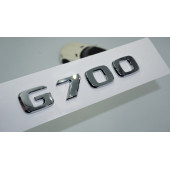 DK Tuning G 700 Bagaj Krom ABS 3M 3D Yazı Logo Benz İle Uyumlu - 1