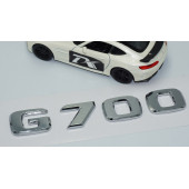 DK Tuning G 700 Bagaj Krom ABS 3M 3D Yazı Logo Benz İle Uyumlu - 3