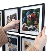 Siyah Kare Çerçeve - 3 Adet - 4