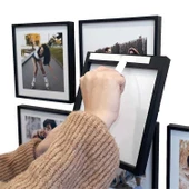 Siyah Kare Çerçeve - 3 Adet - 7