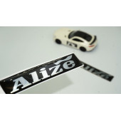 Renault Alize Logo 3M 3D Damla Silikon Torpido Bagaj Çamurluk Logo Amblem Arma thumbnail 1