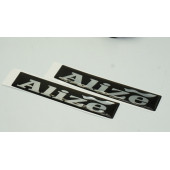 Renault Alize Logo 3M 3D Damla Silikon Torpido Bagaj Çamurluk Logo Amblem Arma thumbnail 3