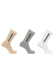 Salomon LC2169500 Everyday Crew 3-Pack Unisex Spor Çorap - 1