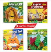 2+ Yaş Uyku Öncesi Şarkılı Konuşmayı Geliştiren Masallar Serisi - Yükselen Zeka - 1