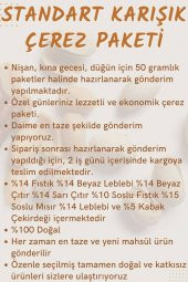 Kına Düğün Nişan Ekonomik Standart Karışık Çerez Paketi  50 G x 50 Adet - 5