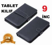 Üniversal Tablet Kılıfı 9" inç Tablet Kılıfı Deri thumbnail 2