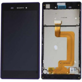 Sony Xperia T3 Lcd Ekran Siyah Dokunmatik Ekran Çıtalı - 1