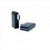 Type C 3.1 To Usb 3.0 Şarj 90 Dirsek Köşe Çevirici Dönüştürücü Adaptör - 3
