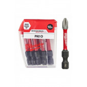 Milwaukee Bits Vidalama Ucu PH2-50mm 10 Adet - 1