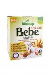 Hünnap Bebe Bisküvisi Keçi Sütlü 400 gr X 6 Kutu - 2
