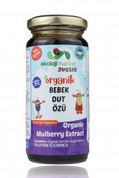 Ekoloji Market Organik Bebek Dut Özü Glutensiz Soğuk Pres 290 gr (GLUTEN FREE) - 1