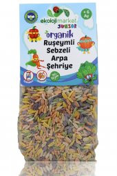 Ekoloji Market Organik Ruşeymli Sebzeli Bebek Makarnası Arpa Şehriye 250 Gr ( Süt Ve Yumurta Içermez) - 1