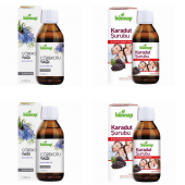 Hünnap 2 adet Karadut Şurubu+ 2 adet Çörekotu Yağı - 1