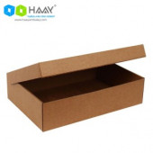 HAAY AMBALAJ 32x22x8cm Kilitli Kutu - Kraft (5 ADET) - 3