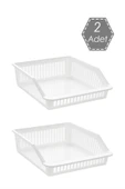Porsima Org-25 2 li Çok Amaçlı Buzdolabı İçi Düzenleyici Sebze Meyve Organizer Sepet - 2