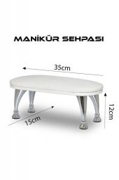 Fontenay Manikür Sehpası Beyaz - 2