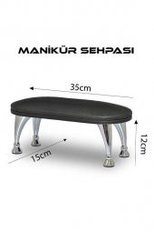 Fontenay Manikür Sehpası Siyah - 2