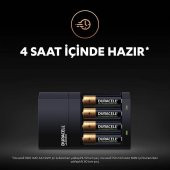 Duracell CEF 14 Pil Şarj Aleti 1300 mAh AA 2'li Şarj Edilebilir Pil - 4