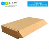 HAAY AMBALAJ 18x10x3cm Kilitli Kutu - Kraft ( 10 ADET) - 2