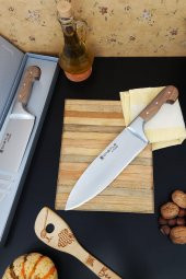CASTLE KITCHEN Durable Serisi Mutfak Bıçak Seti Şef Bıçağı Et Ekmek Sebze Doğrama Bıçağı ( Xl ) - 1
