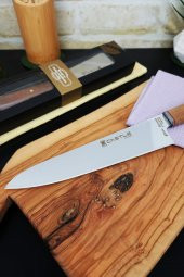 CASTLE KITCHEN Elite Serisi Mutfak Bıçak Seti Şef Bıçağı Et Ekmek Sebze Bıçağı ( Gyotou ) - 7