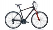 Carraro Sportive 224 28' Jant V-fren 24 Vites Erkek Şehir Bisikleti 56CM Siyah Kırmızı - 1