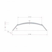 Bravo 610 Şişme Bot Tüp Bitiş Konisi - Kauçuk thumbnail 2