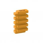 Serve Steps Silgi Pastel Hardal - 1