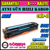 Hp Cb541A Muadil Toner Mavi - 1