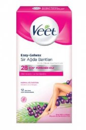 Veet Easy-Gelwax Sir Ağda Bantları 12li - 1